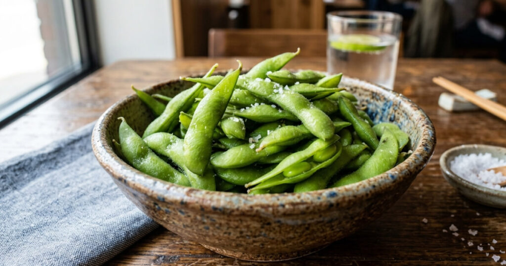 Edamame: A Simple High Protein Vegan Food